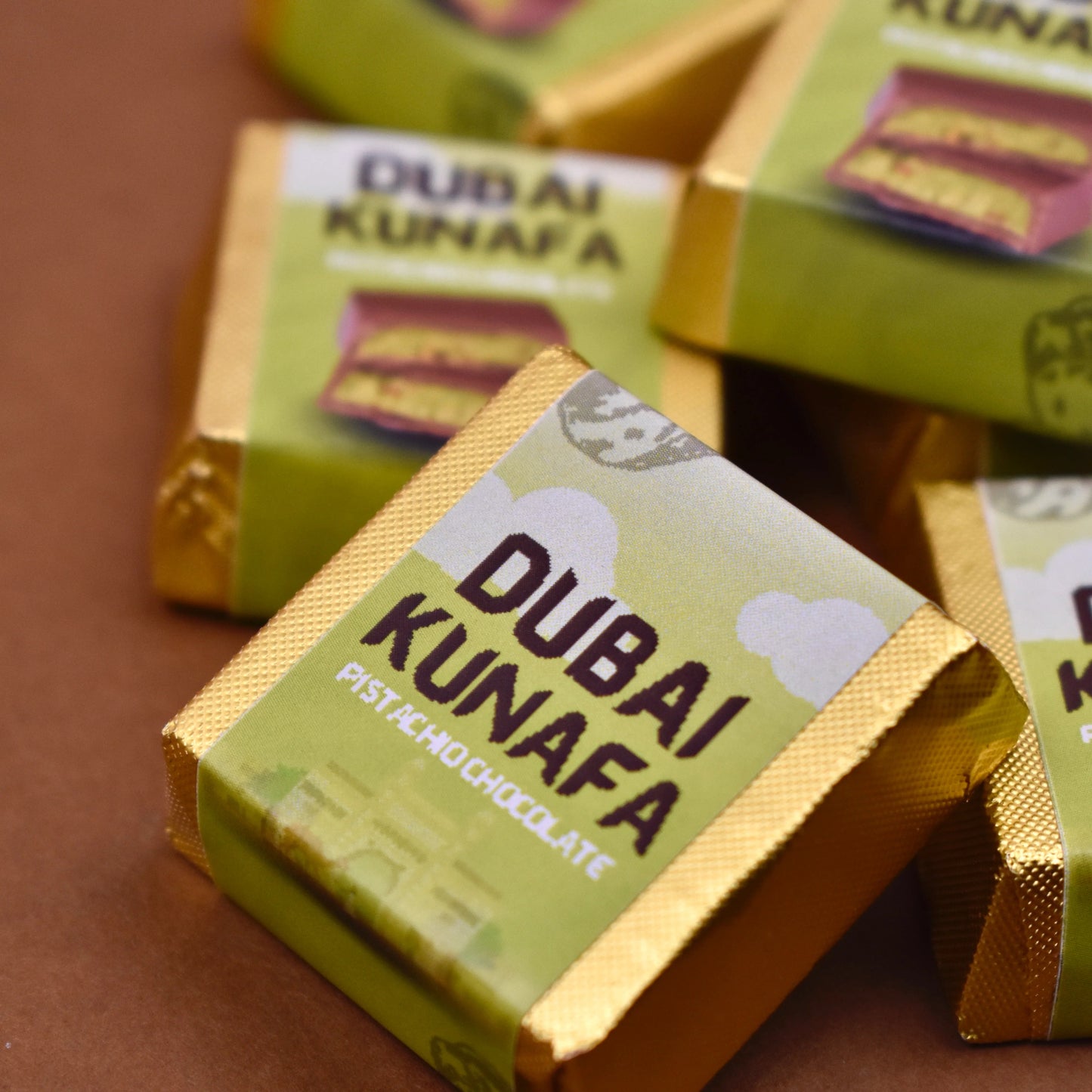 Royal Dubai Kunafa Chocolate – 8pcs Premium Box